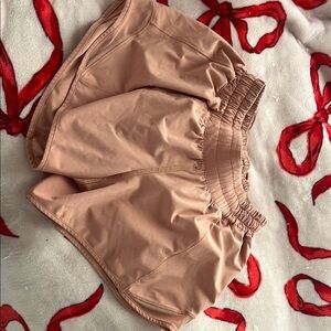 Lululemon Pink Athletic Shorts 4” Size 2 Tall